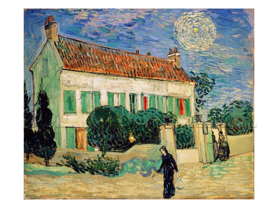 White House at Night, 1890 - Van Gogh Painting On Canvas